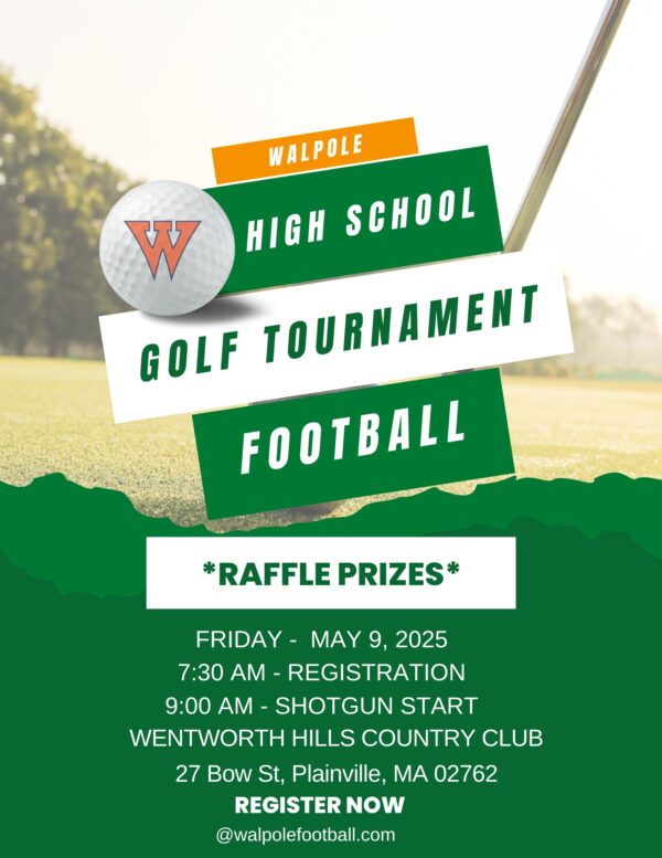 2025 Walpole Gridiron Club Charity Golf Tournament